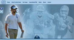 Desktop Screenshot of larryfedorafootballcamps.com